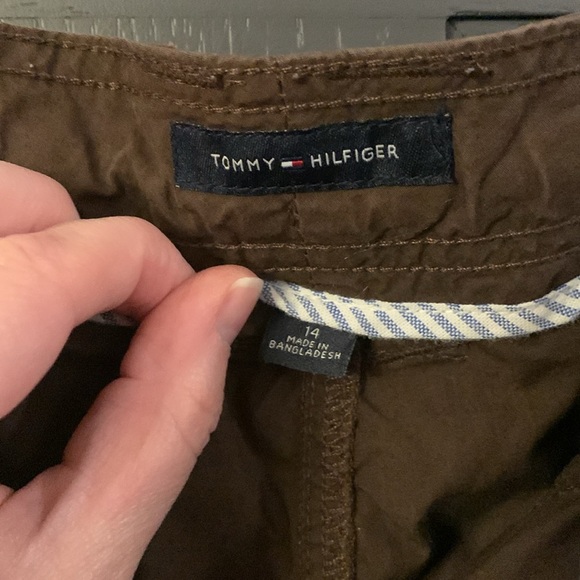 Tommy Hilfiger Shorts brown size 14 - Picture 5 of 7